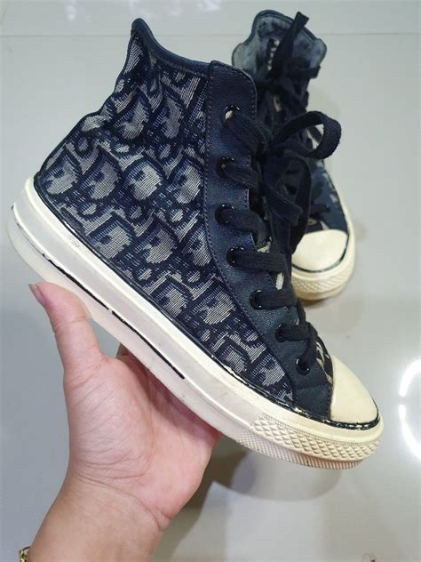 christian dior chucks blue|Dior chucks price.